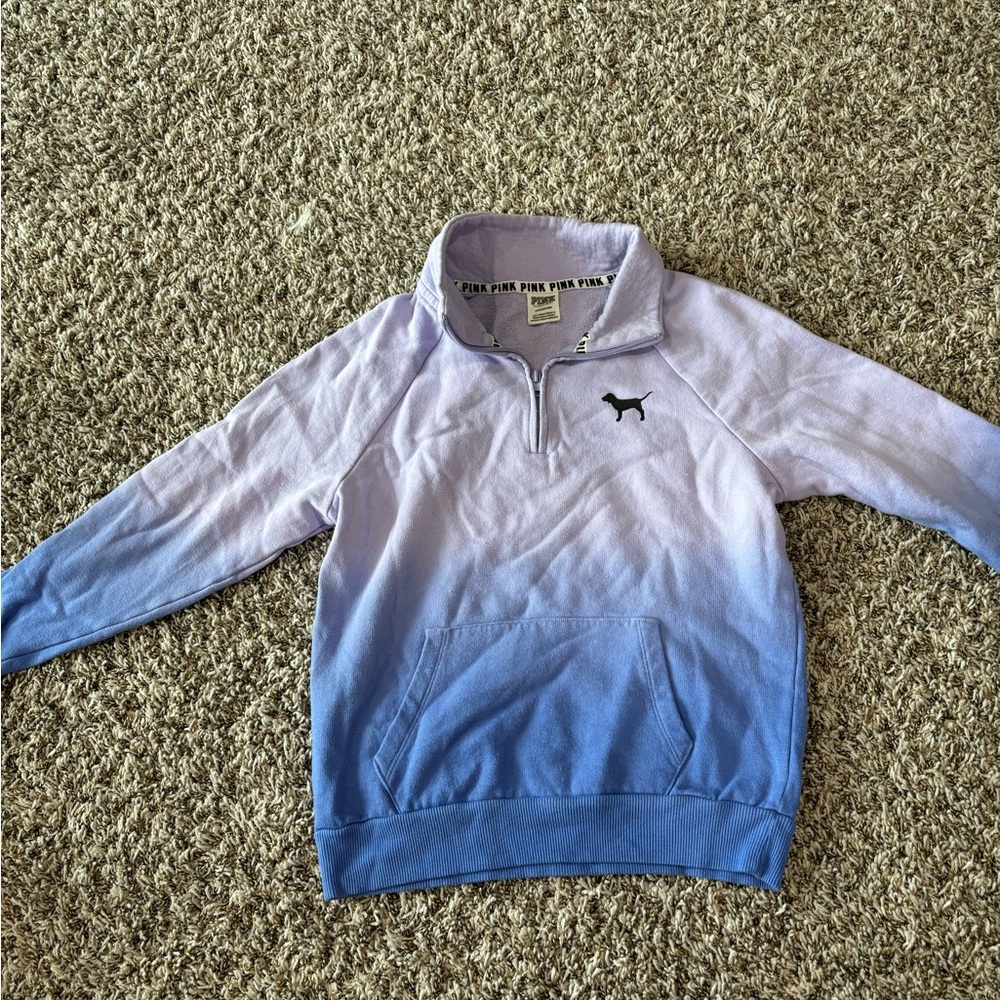 PINK 1/4 zip pullover.
